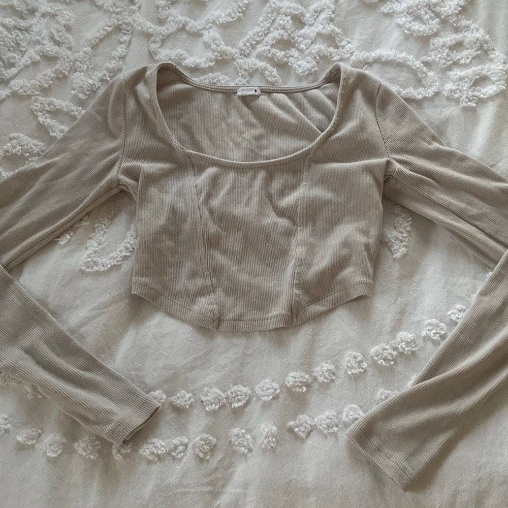 Garage Corset Style Long Sleeve